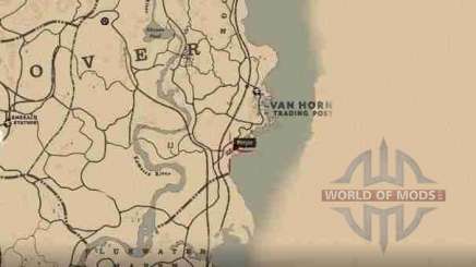Mapa da Quinta Van Horn