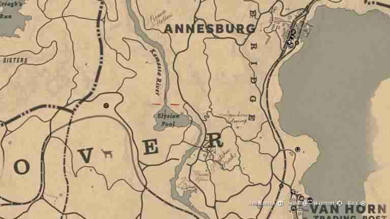 COMO ENCONTRAR TESOURO DOS OSSOS NEGROS? (Mapa Floresta dos Ossos Negros)RED  DEAD ONLINE. 