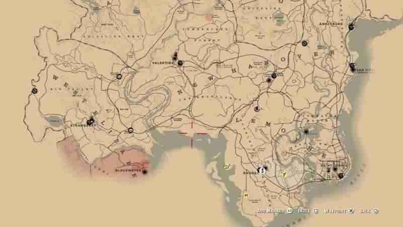 Red Dead Redemption II: Confira o mapa completo do jogo