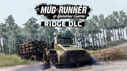 Spintires MudRunner lançou um complemento gratuito The Ridge