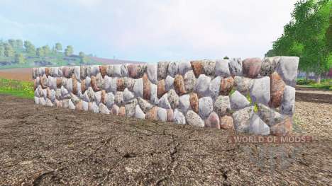 Stone wall v2.0 para Farming Simulator 2015