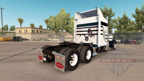 Três listras pele para o caminhão Peterbilt 389 para American Truck Simulator