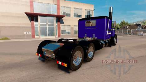 Purple Rain pele para o caminhão Peterbilt 389 para American Truck Simulator