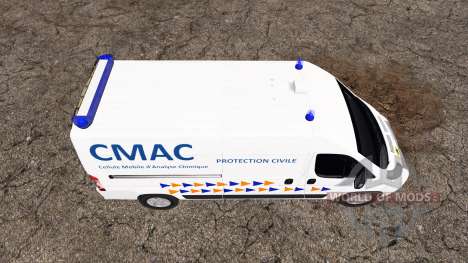 Peugeot Boxer CMAC para Farming Simulator 2015