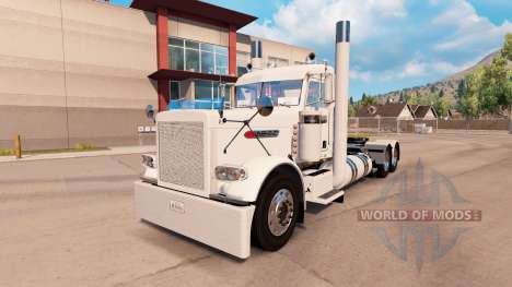 Morador da pele branca para o caminhão Peterbilt para American Truck Simulator