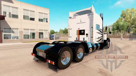 Simples Chamas pele para o caminhão Peterbilt 38 para American Truck Simulator