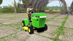 John Deere 318 mower para Farming Simulator 2017