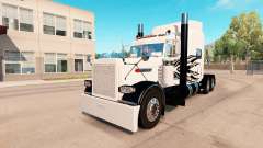 Simples Chamas pele para o caminhão Peterbilt 389 para American Truck Simulator