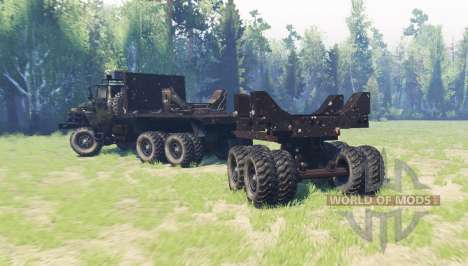 Ural 4320 exército v3.4 para Spin Tires