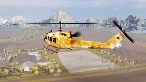 Bell UH-1D agrar v2.0 para Farming Simulator 2013