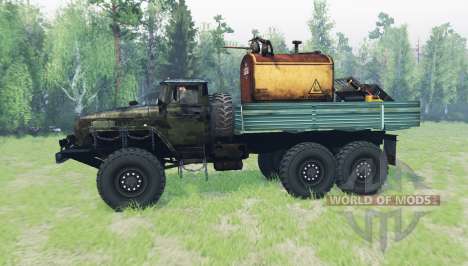 Ural 4320 exército v3.4 para Spin Tires