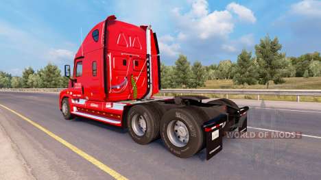 Скин Estados Logística на Freightliner Cascadia para American Truck Simulator