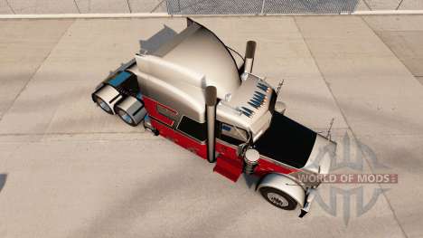 GP capa personalizada para o caminhão Peterbilt  para American Truck Simulator