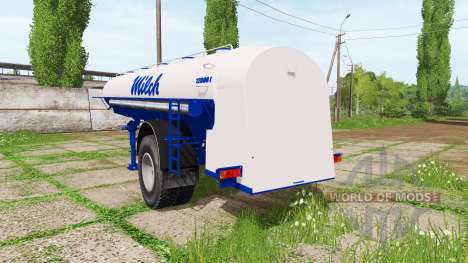 Milk tank semitrailer para Farming Simulator 2017