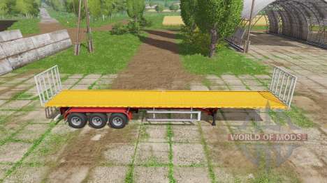 BsM bale semitrailer para Farming Simulator 2017
