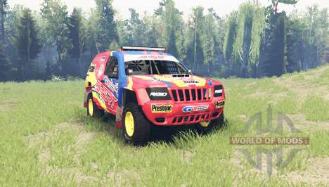 Jeep Grand Cherokee (WJ) Superwolf v1.01 para Spin Tires