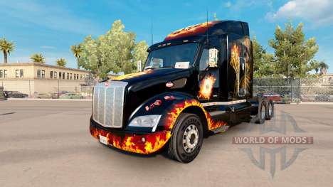 Pele de Vida nos uma aposta no trator Peterbilt  para American Truck Simulator