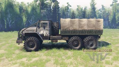 Ural 4320-10 Tungus v3.1 para Spin Tires