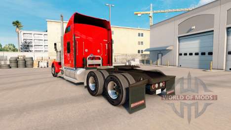 Chama pele para Kenworth W900 trator para American Truck Simulator