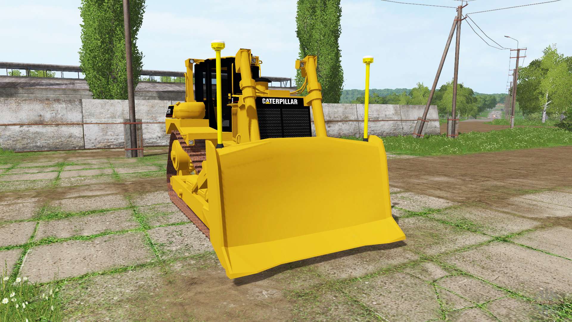 Caterpillar D7r V11 Para Farming Simulator 2017 9733