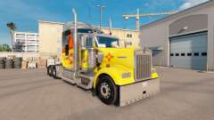 A pele do Novo México no caminhão Kenworth W900 para American Truck Simulator