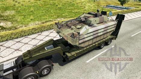 Military cargo pack v2.0 para Euro Truck Simulator 2
