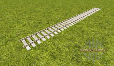 Um conjunto de trilhos ferroviários para Farming Simulator 2017