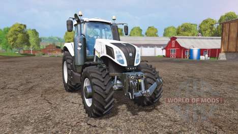 New Holland T8.435 white para Farming Simulator 2015
