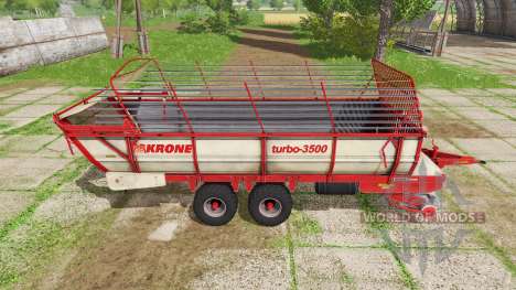 Krone Turbo 3500 v1.1 para Farming Simulator 2017