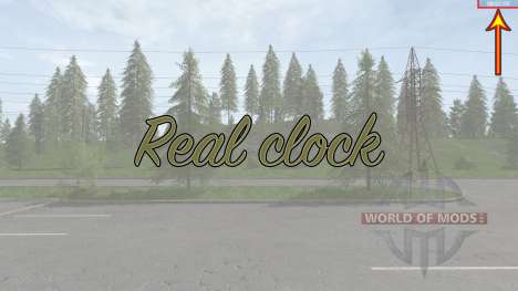 Real clock para Farming Simulator 2017