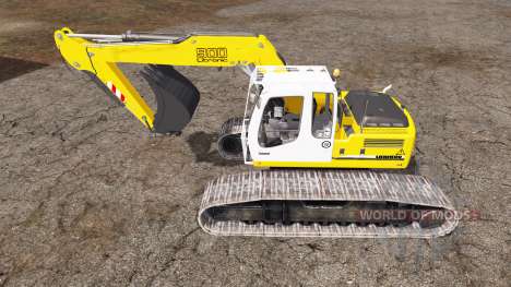 Liebherr A 900 C Litronic crawler para Farming Simulator 2015