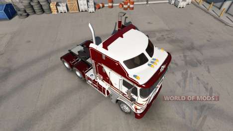 Pele Selman Irmãos no trator Kenworth K200 para American Truck Simulator