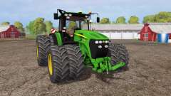 John Deere 7930 twin wheels para Farming Simulator 2015