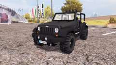 Jeep Wrangler (JK) v2.0 para Farming Simulator 2013