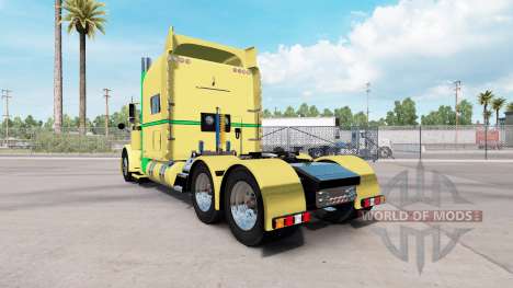 Pele Amarela, Verde para o caminhão Peterbilt 38 para American Truck Simulator