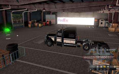 RJ TRANS ATS GARAGE V1.0 (EDITAR) para American Truck Simulator