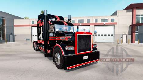 Скин Sul Cadela Personalizado на Peterbilt 389 para American Truck Simulator
