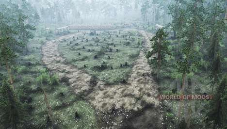 Floresta Siberiana 3 para Spintires MudRunner