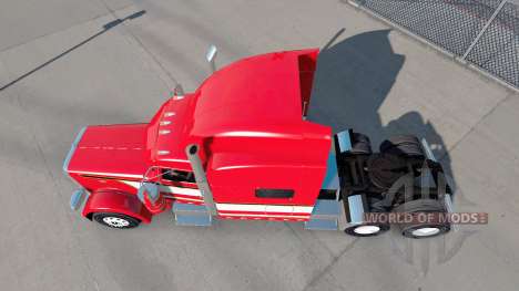 Dragão vermelho de pele para o caminhão Peterbil para American Truck Simulator