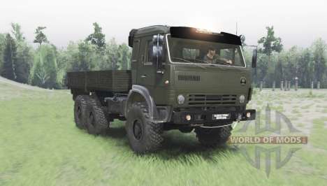 KamAZ 5350 Mustang v4.1 para Spin Tires