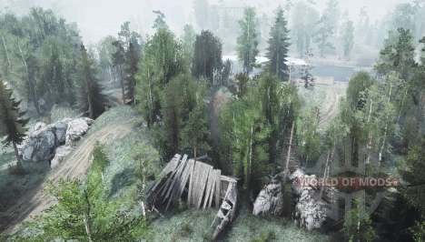 O Bryansk floresta para Spintires MudRunner