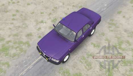 GAZ 3110 Volga para Spin Tires
