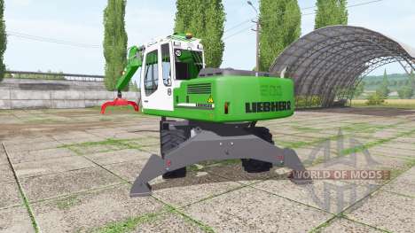 Liebherr A 900 Compact Litronic para Farming Simulator 2017