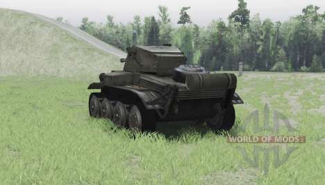 Light Tank Mk.VII Tetrarch para Spin Tires
