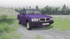 GAZ 3110 Volga para Spin Tires
