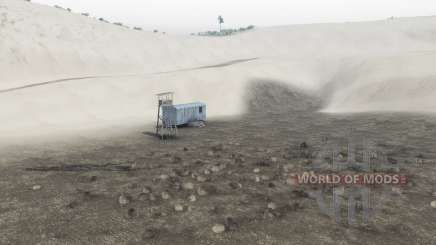 Terreno do deserto para Spin Tires