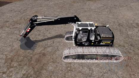 Liebherr A 900 C Litronic apache para Farming Simulator 2015