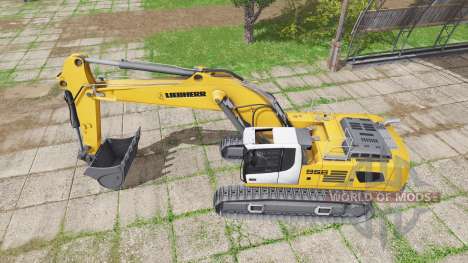 Liebherr R 956 Litronic para Farming Simulator 2017