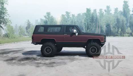 Chevrolet K5 Blazer 1985 para Spintires MudRunner