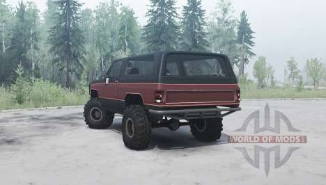 Chevrolet K5 Blazer 1985 para Spintires MudRunner